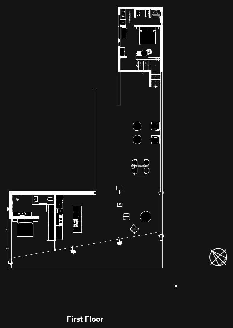 House Yzerfontein — first floor plan